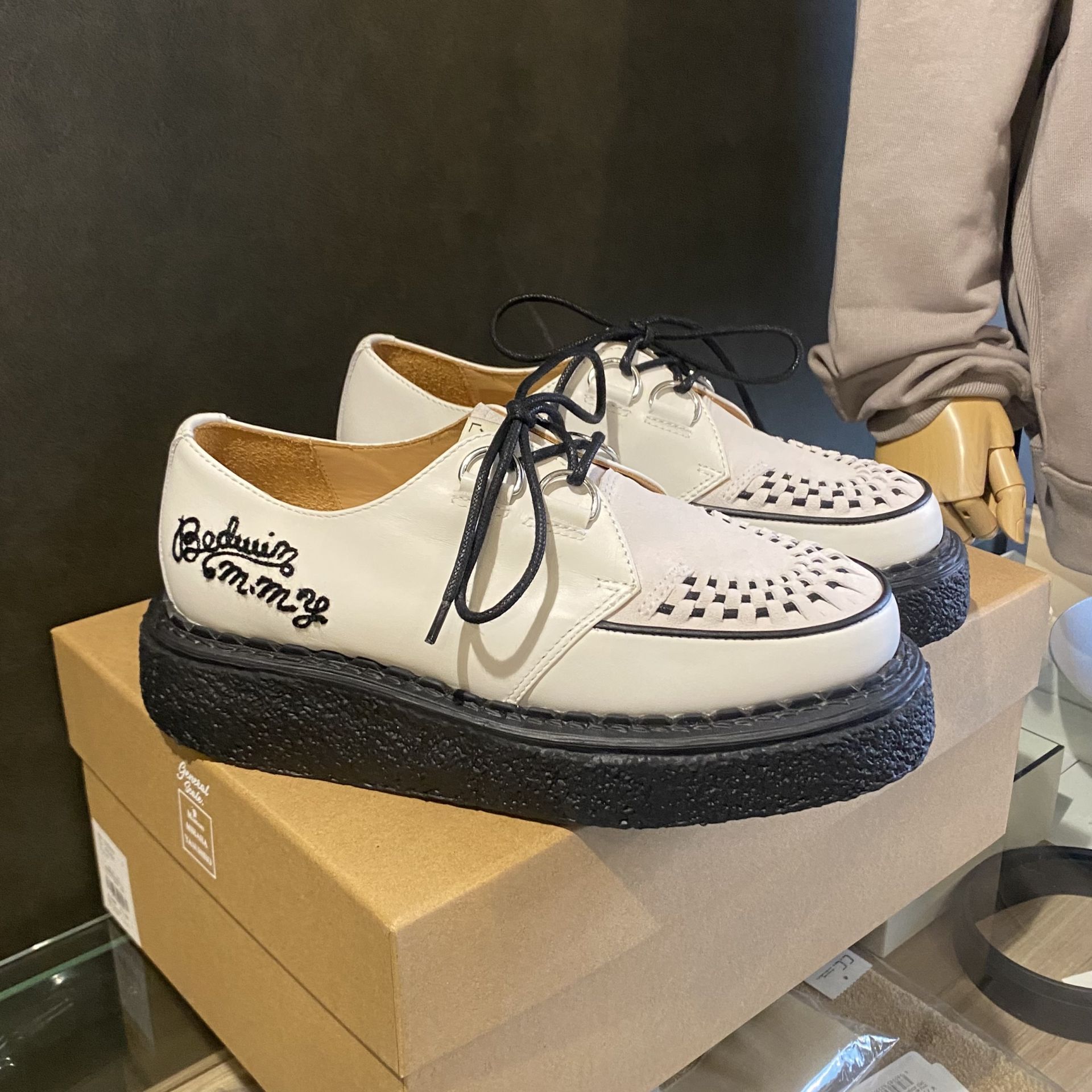 【Maison MIHARA YASUHIRO×BEDWIN】ラバーソールシューズ